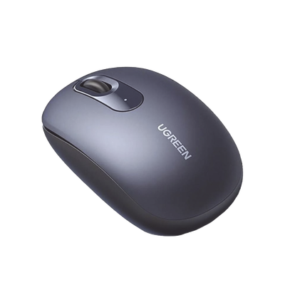 Mouse Inalámbrico 2.4G 800/1200/1600/2400 DPI | Función de 3 botones | Alcance 10m | Silencioso |  Ergonómico | Anti-caída y Anti-interferencias | Batería Alcalina AA incluida  | Midnight Blue.