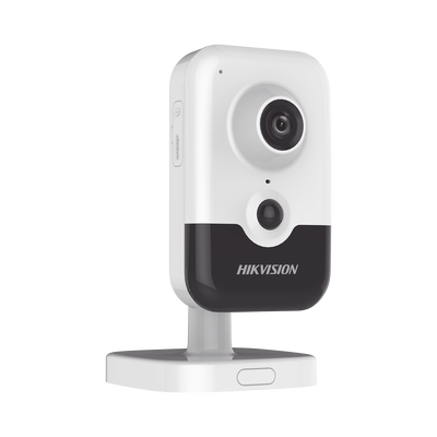 Cubo IP 4 Megapixel / Serie PRO / Lente 2.8 mm / 10 mts IR EXIR / PoE / Sensor PIR / H.265+ / Interior / Audio de Dos Vías / PoE / MicroSD / ONVIF